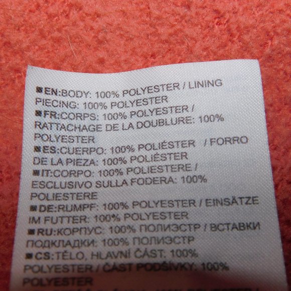 BURTON Women M OAK LONG Pullover Technical Hoodie Sweatshirt Cranberry Orange - Picture 4 of 14